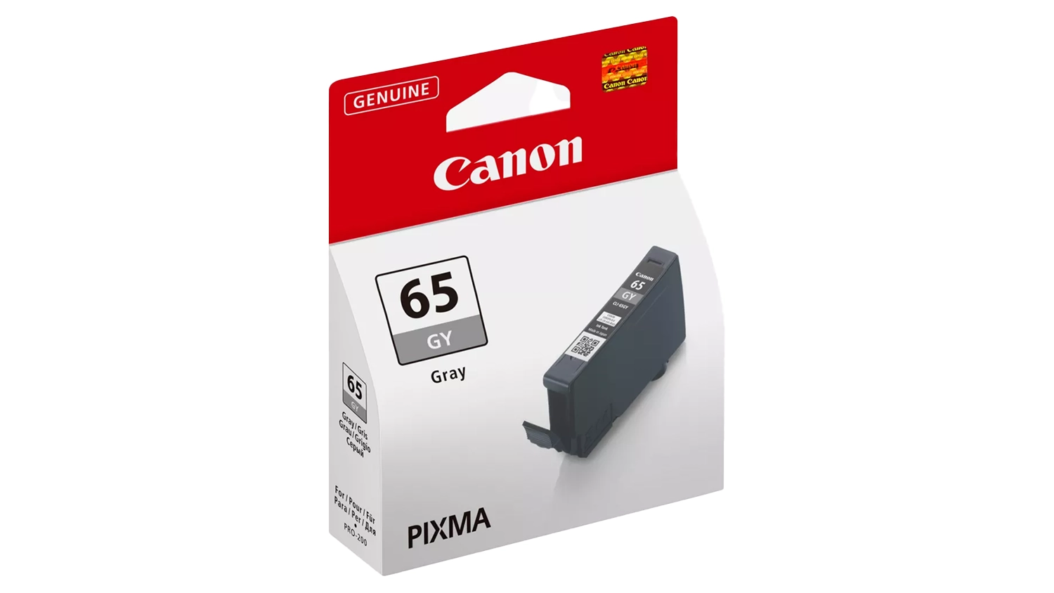 Balení originálního inkoustu Canon CLI-65GY grey (4219C001)