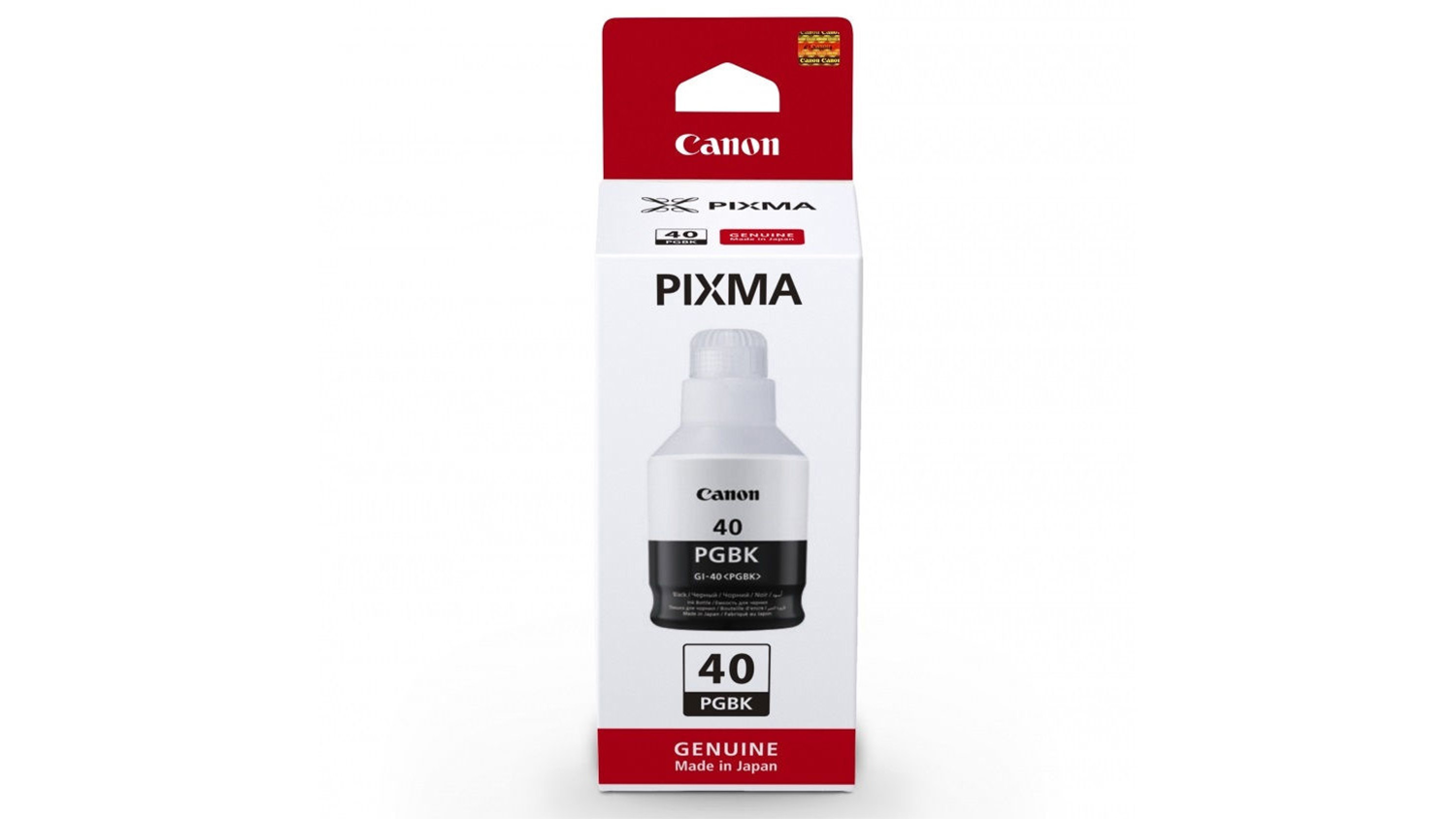 Inkoustová náplň Canon GI-40 PGBK, černá