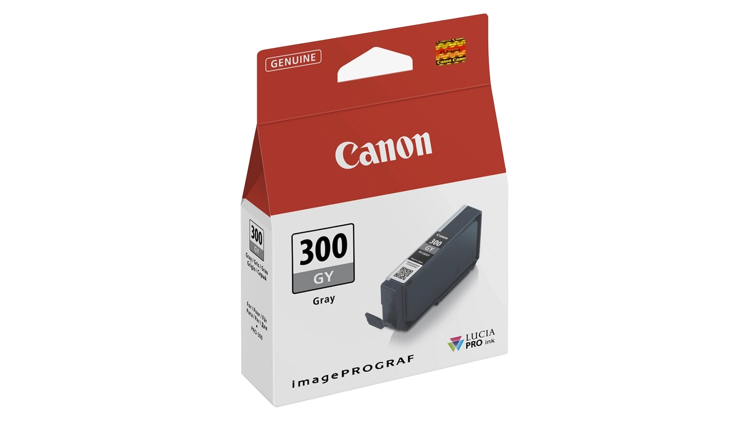 Balen&iacute; origin&aacute;ln&iacute;ho inkoustu Canon PFI-300GY Grey