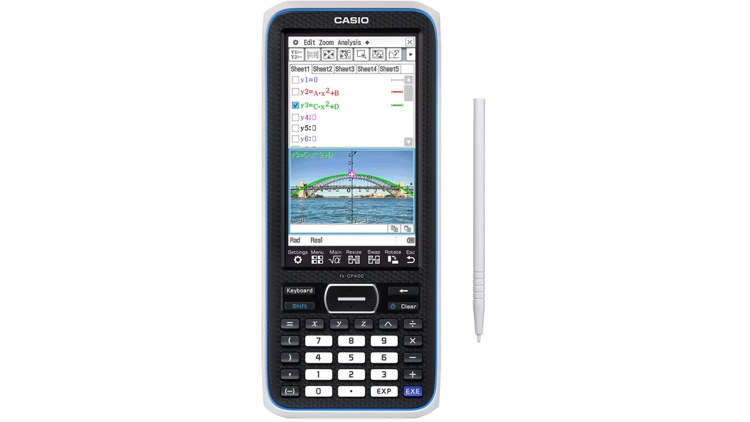 Kalkul&aacute;tor Casio ClassPad II fx-CP400