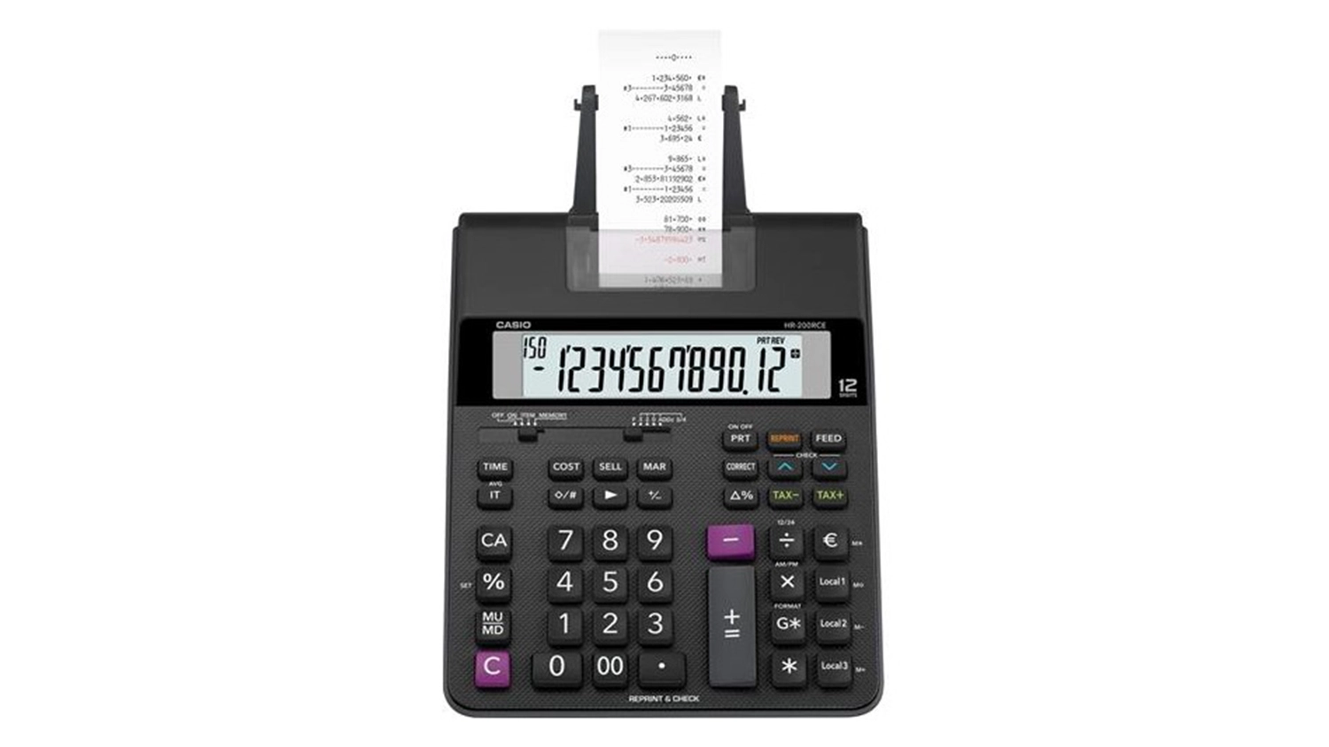 Tiskový kalkulátor Casio HR-200RCE