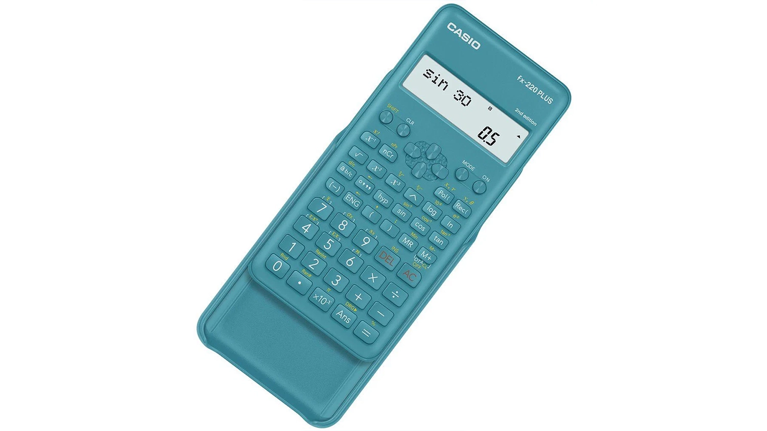 Vědecká kalkulačka Casio FX-220 PLUS-2 v použití