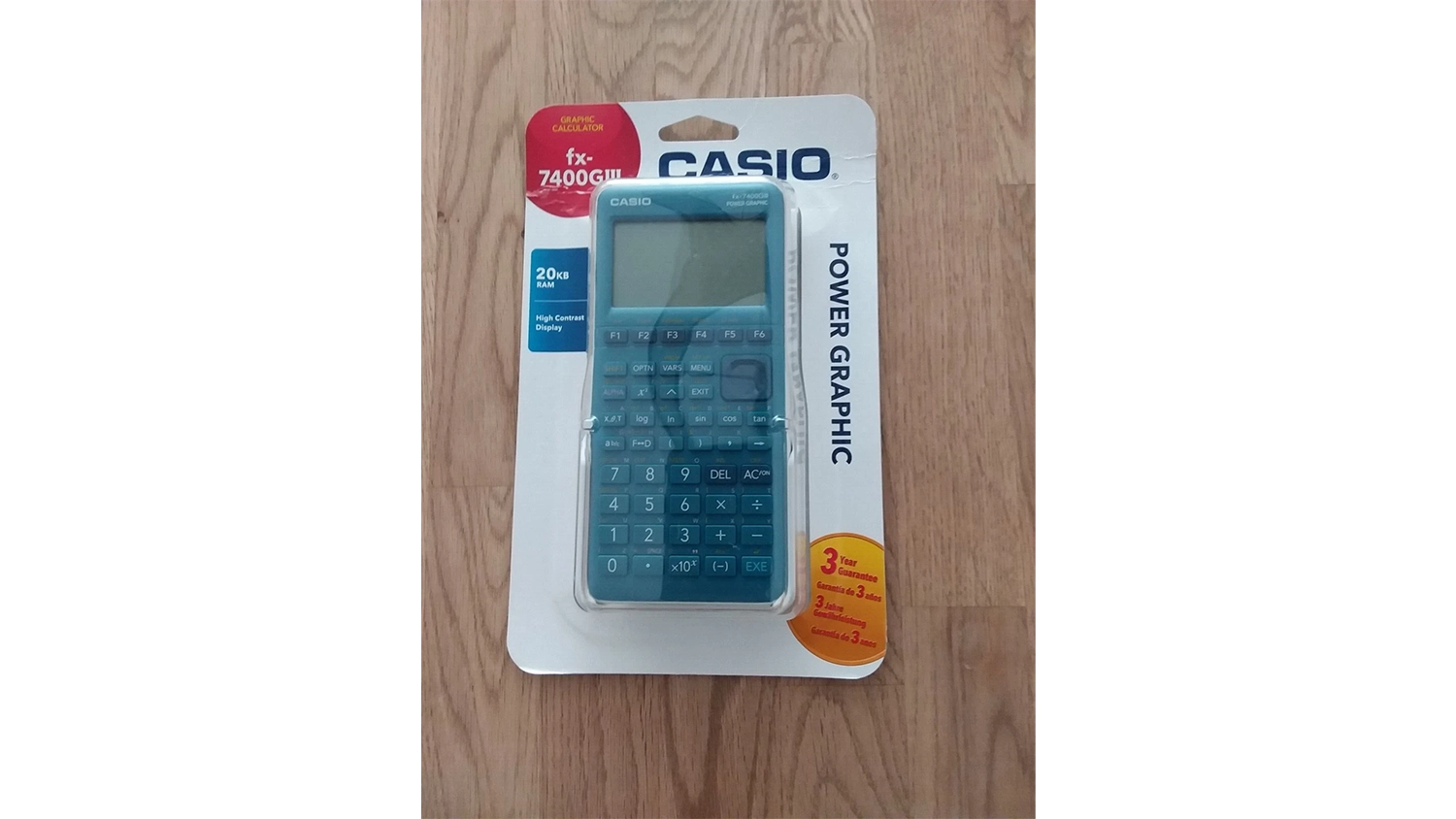 Kalkul&aacute;tor Casio FX-7400GIII