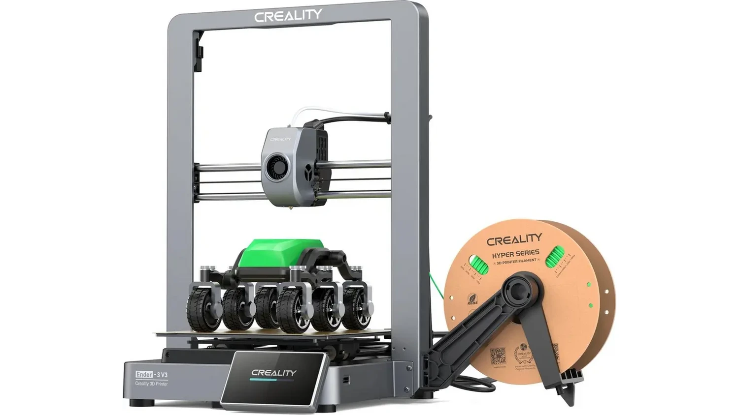3D tiskárna Creality – pohled ze strany