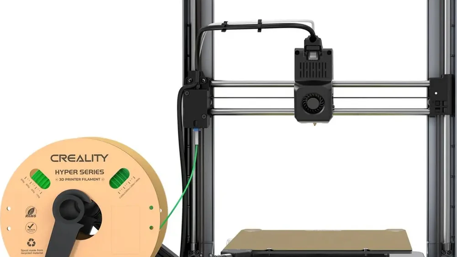 3D tiskárna Creality – pohled zezadu