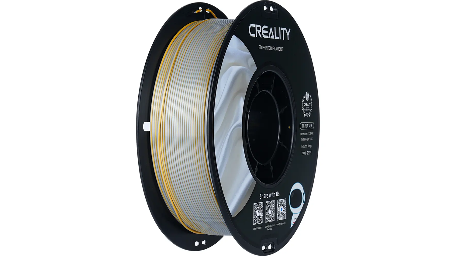 Filament Creality Silk, zlato-strieborn&yacute;