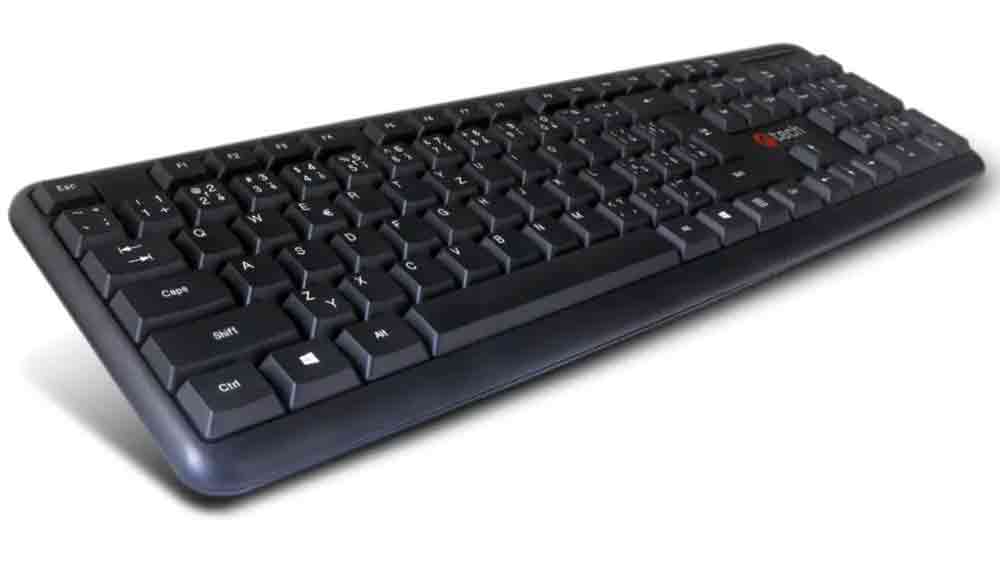 Klávesnica C-Tech KB‑102 USB, čierna_01