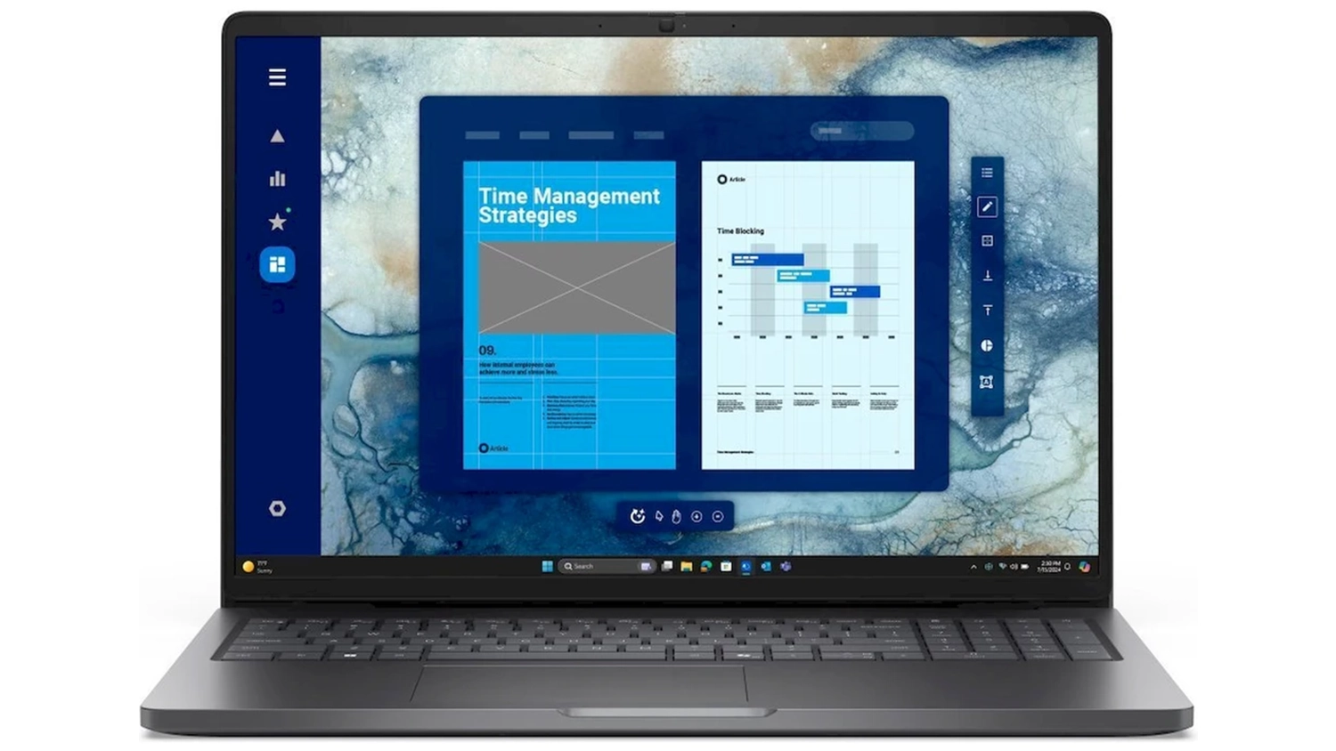 Notebook 16 Dell Pro 16 PC16250 (JRKVT), šedý
