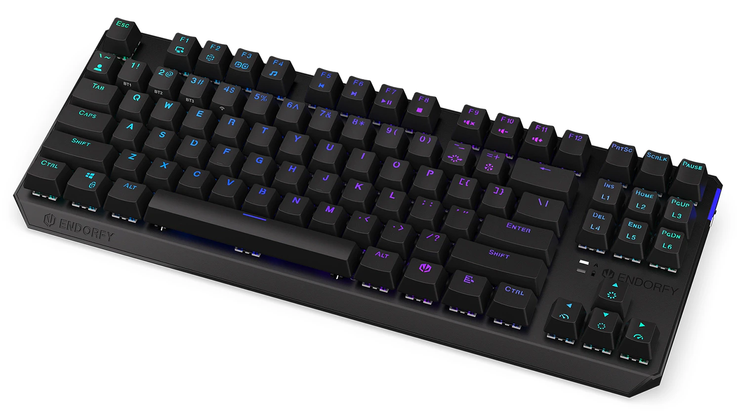 Mechanická herní klávesnice ENDORFY Thock TKL Wireless Red