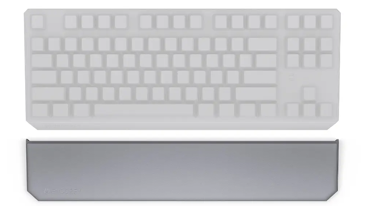 Ergonomick&aacute; opěrka Endorfy Thock TKL Palm Rest V2 EY0E012 s vizualizac&iacute; kl&aacute;vesnice