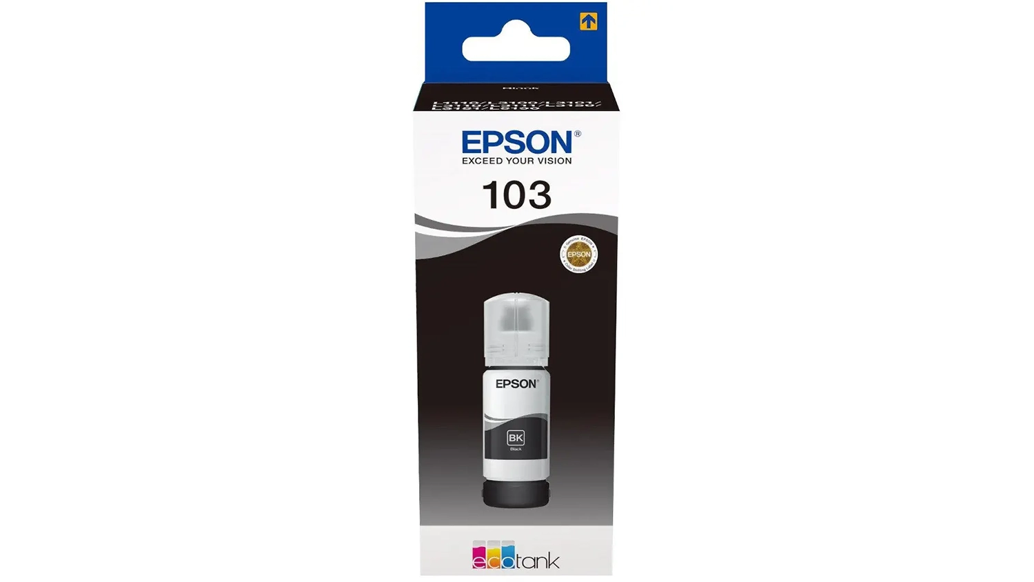 Origin&aacute;ln&iacute; inkoust Epson 103 EcoTank čern&yacute;