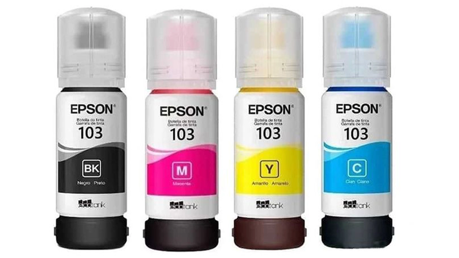 Originální inkoust Epson 103 EcoTank Yellow v balení