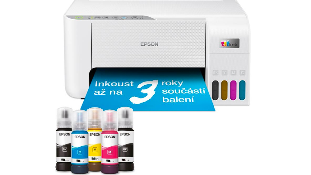 Multifunkční tiskárna EPSON EcoTank L3276 nádržky