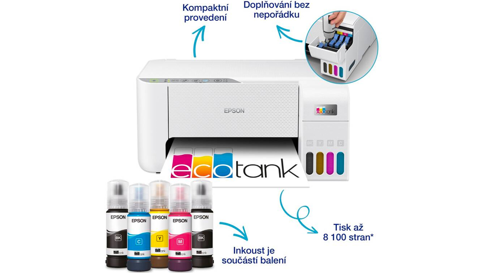 Multifunkční tiskárna EPSON EcoTank L3276 parametry