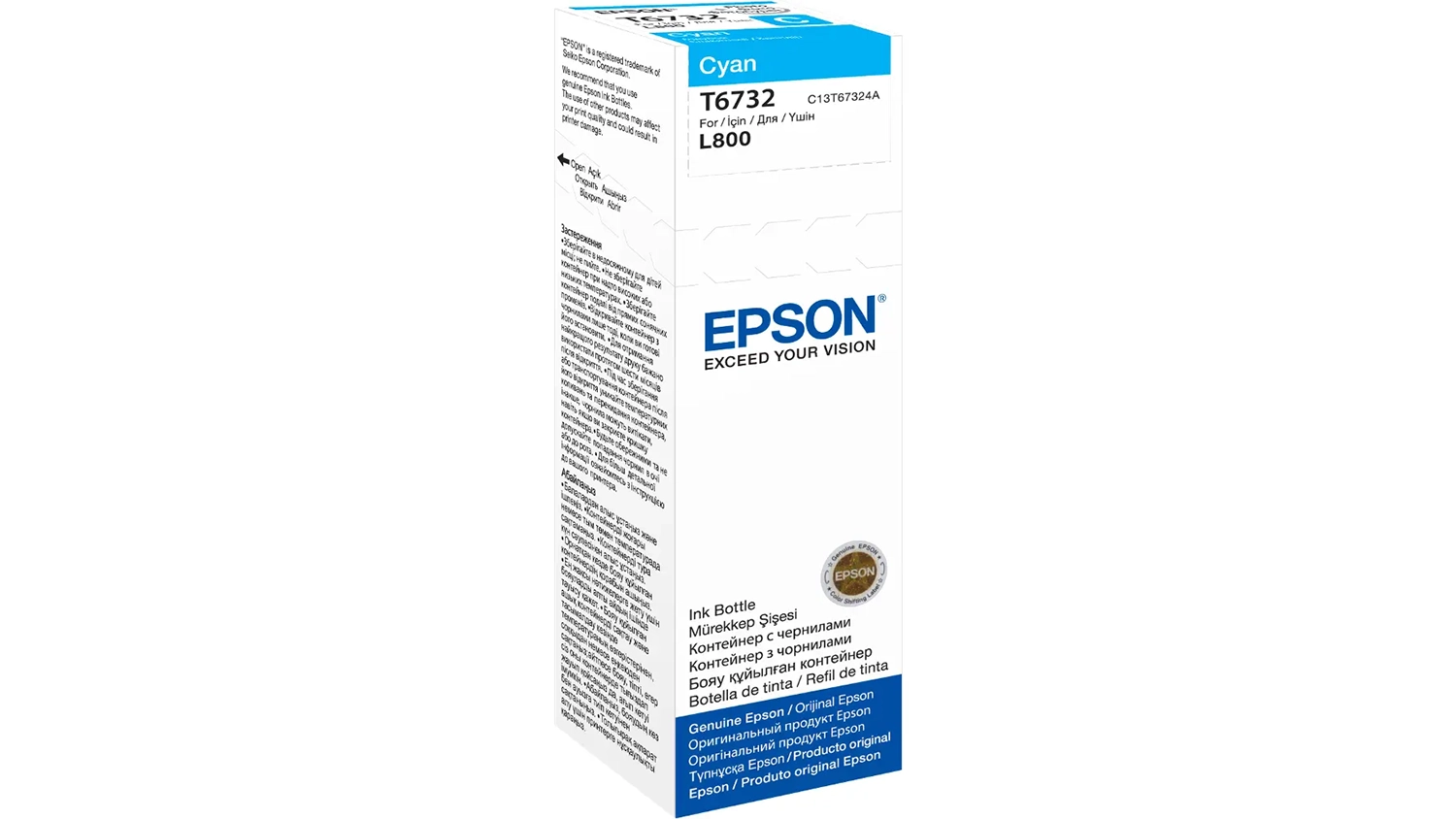 Origin&aacute;lna cartridge Epson 673 Ink Cyan