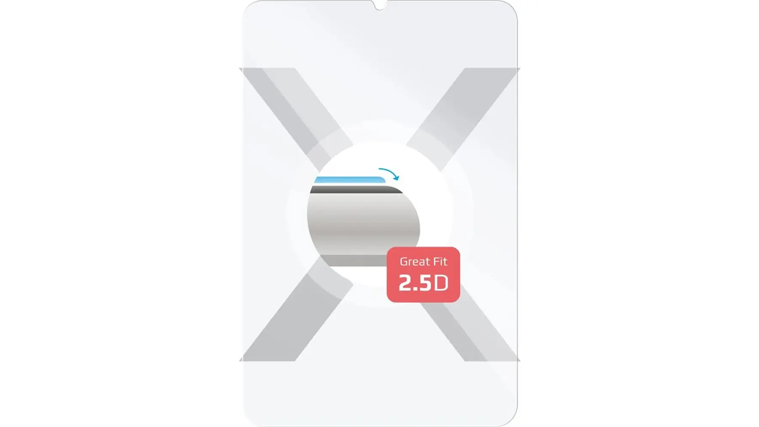 Ochrann&eacute; sklo Fixed Xiaomi Pad 7/7 Pro čir&eacute; předn&iacute; pohled