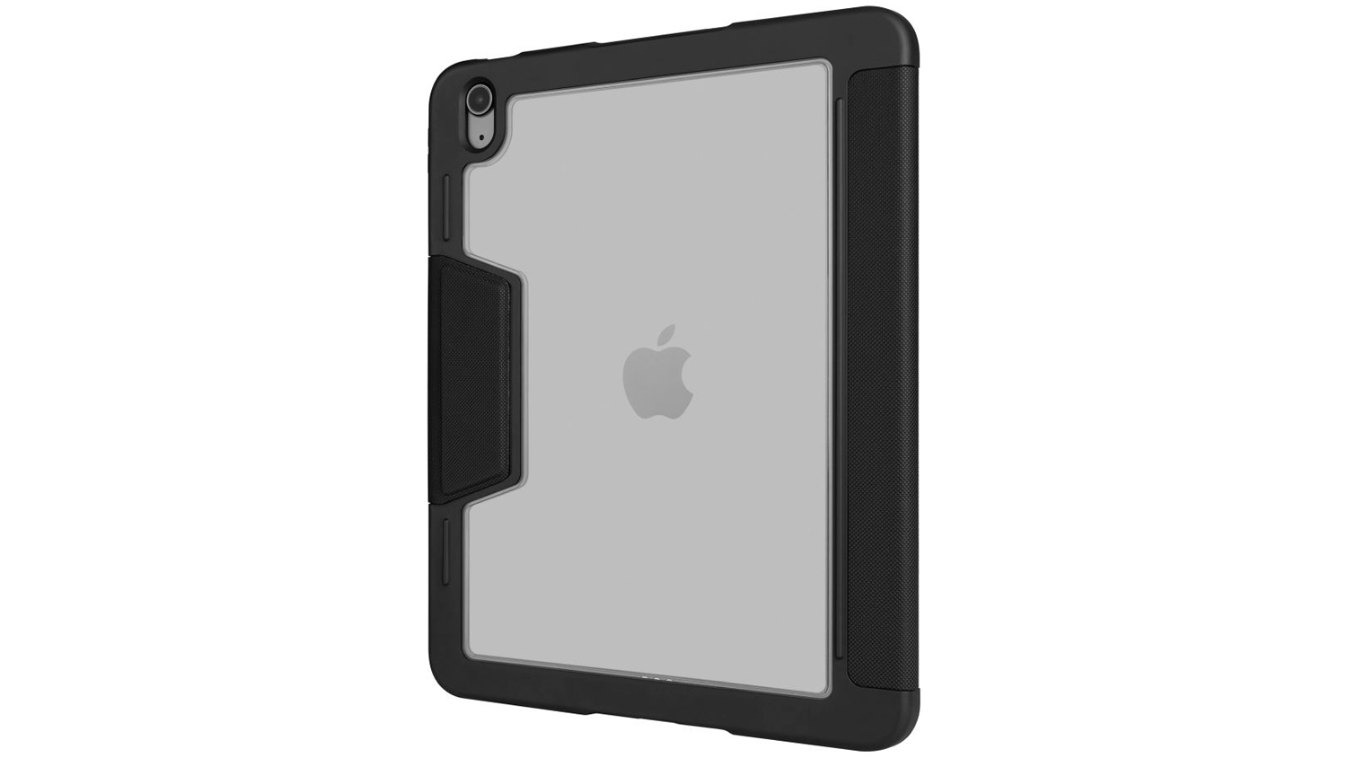 Odoln&eacute; pouzdro se stoj&aacute;nkem FIXED Enduro pro Apple iPad Air 11 (2020/2022/2024/2025), čern&eacute; z pohledu zezadu_01