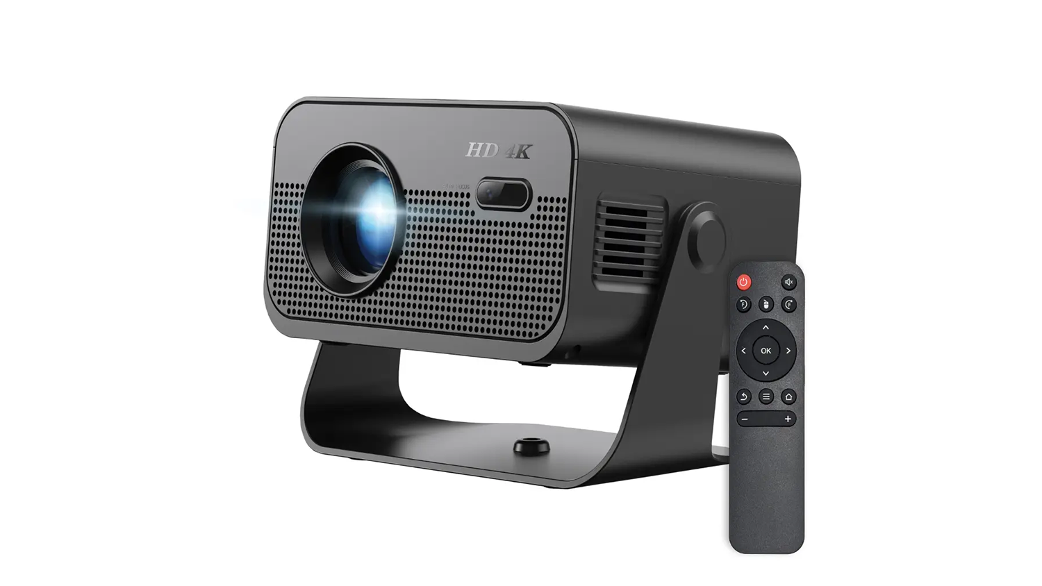 Projektor Forever FP-220E Sport 4K čierny &ndash; pohľad z boku
