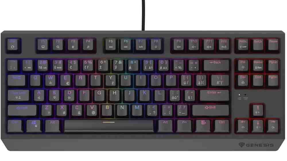 Herní klávesnice Genesis Thor 230 TKL_01