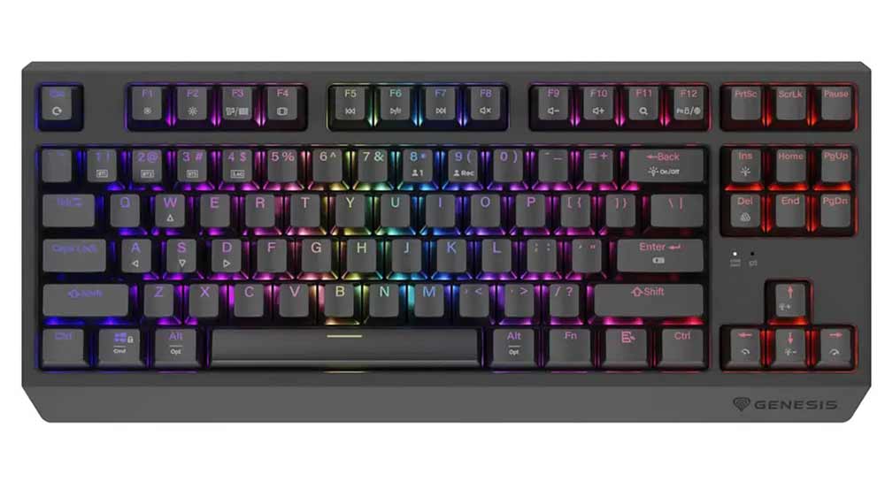 Bezdrátová herní klávesnice GENESIS Thor 230 NKG-2106, Black US_01