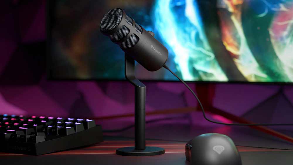 Herní mikrofon Genesis Radium 350 ve studiu_03