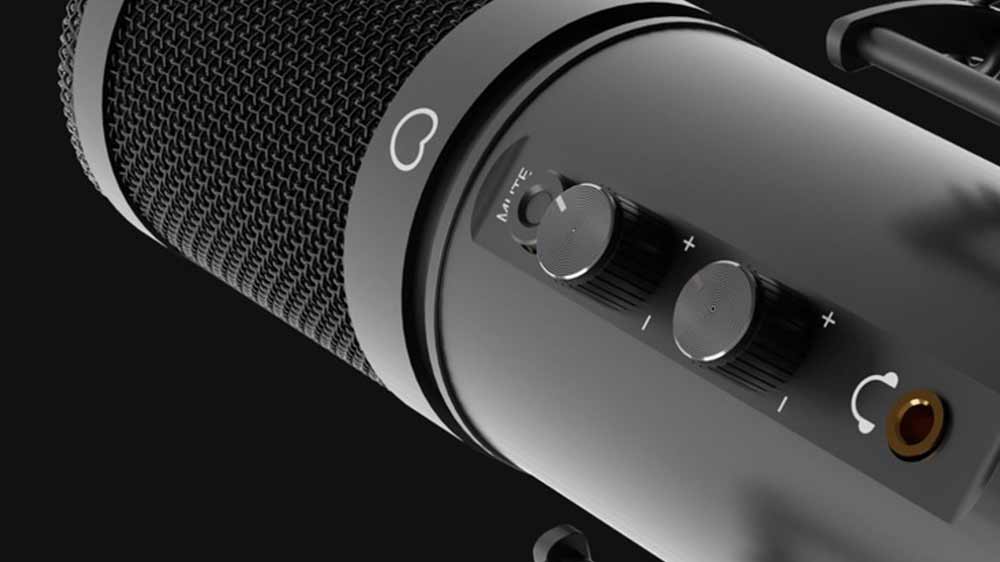 Dedikovaná tlačítka na těle mikrofonu Genesis Radium 600 G2_03