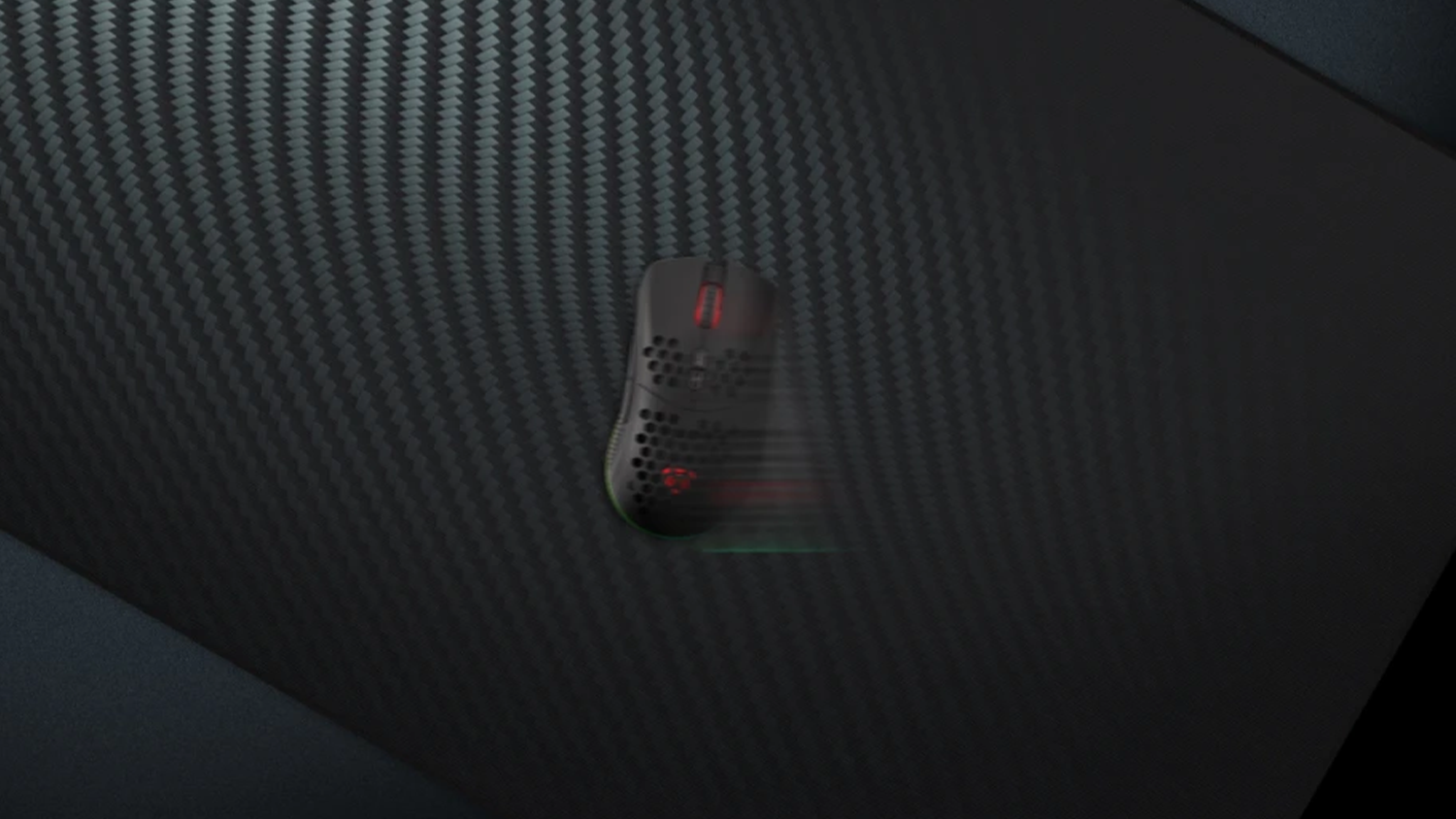 Myš a klávesnice na podložce Genesis Carbon 500 Ultra černá