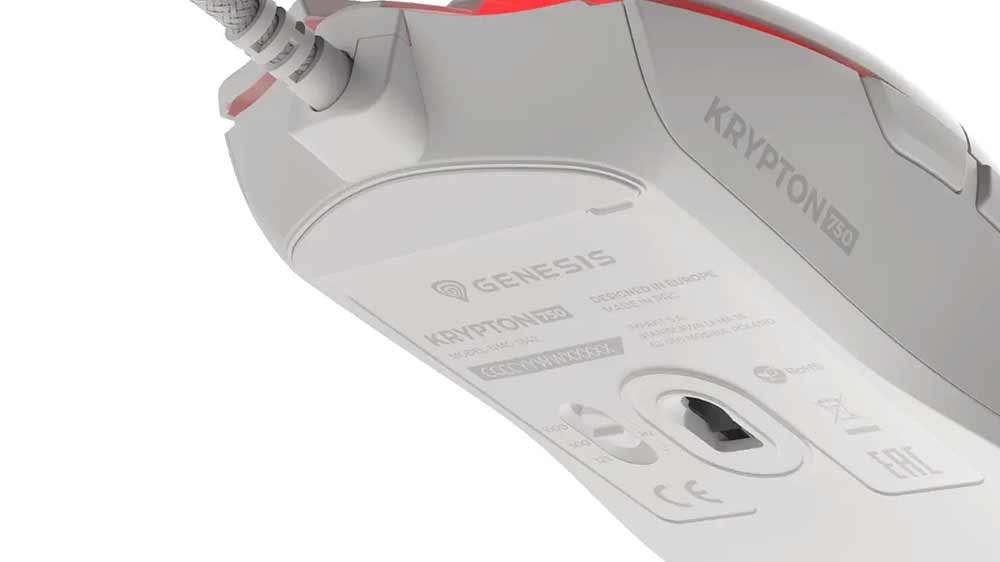 Spodní část herní myši GENESIS Krypton 750_02