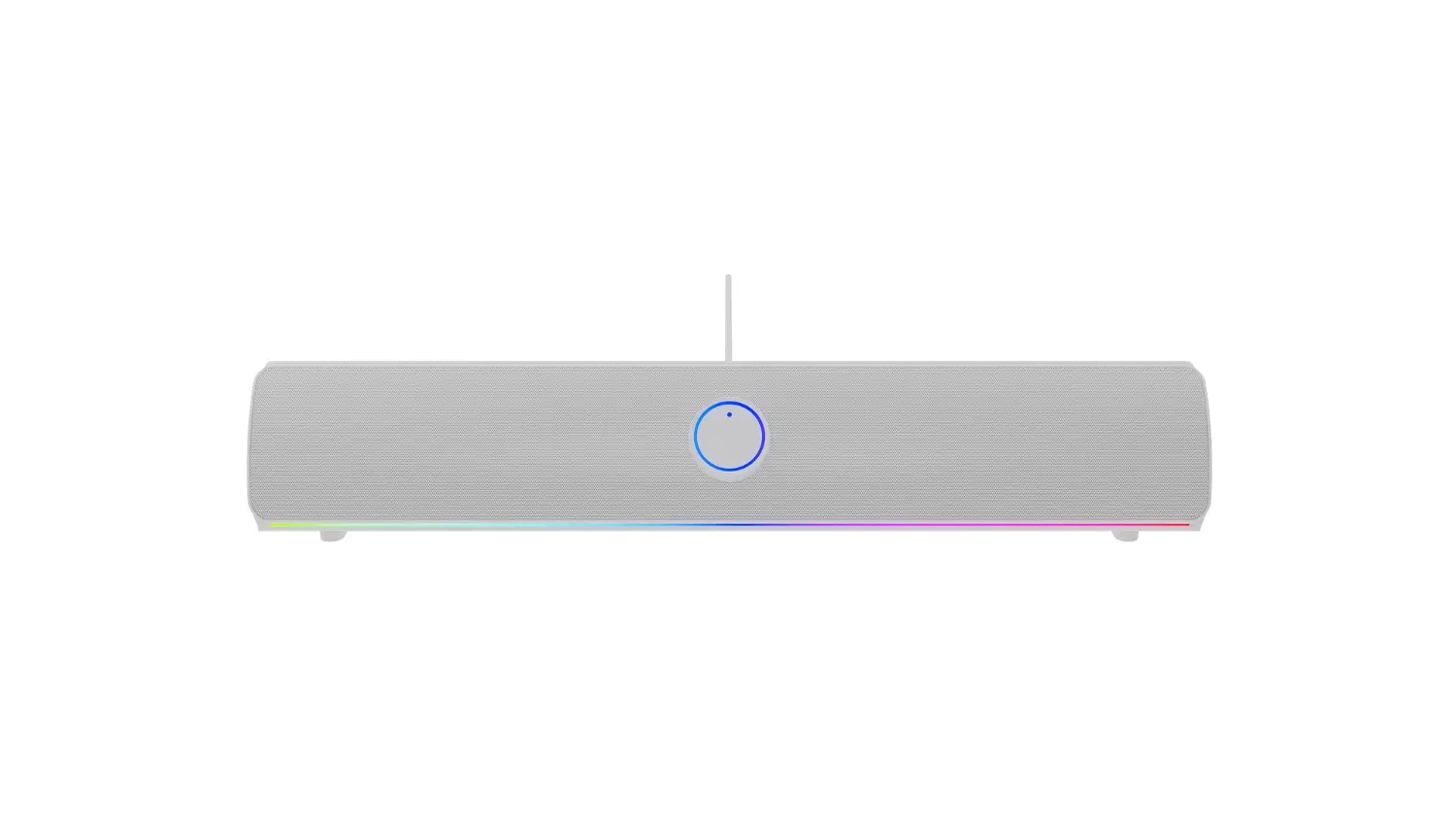 Soundbar GENESIS Helium 312BT bílý přední pohled