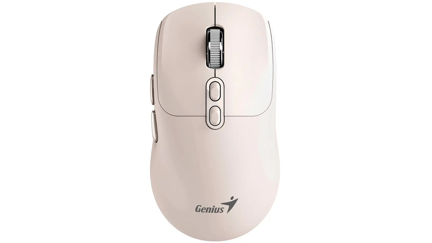 PC myš Genius NX-8080S BT béžová horní pohled