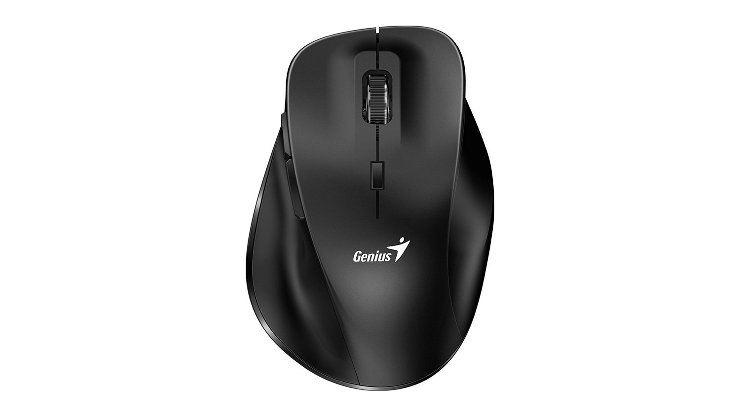 Bezdrátová myš Genius Ergo 8230S černá – horní pohled
