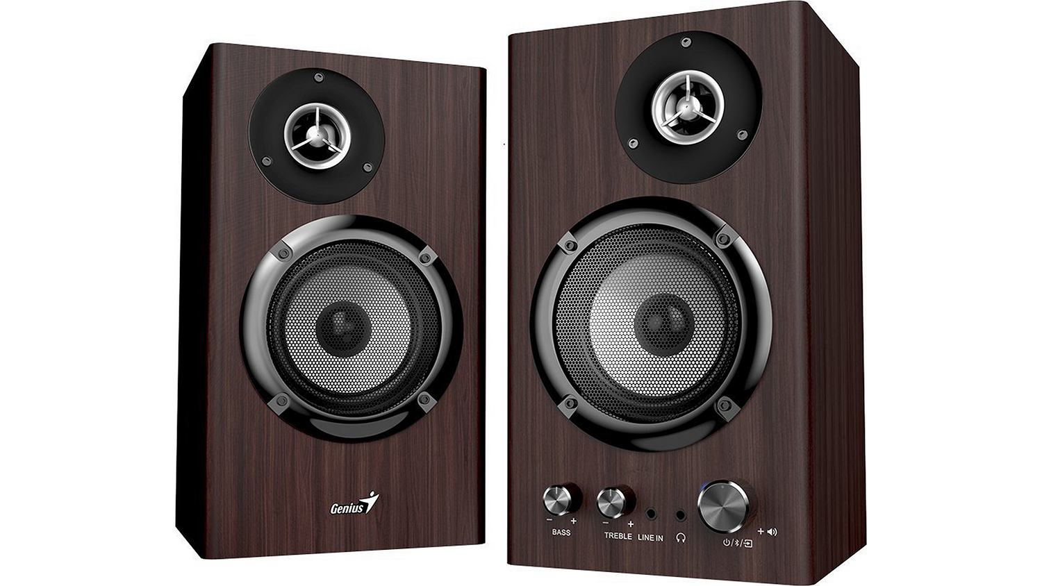 PC reproduktory Genius SP-HF1812BT Dark Brown
