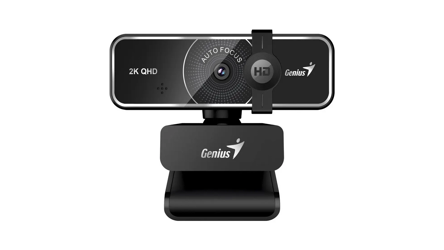 Webkamera Genius FaceCam 3000AF černá – přední pohled