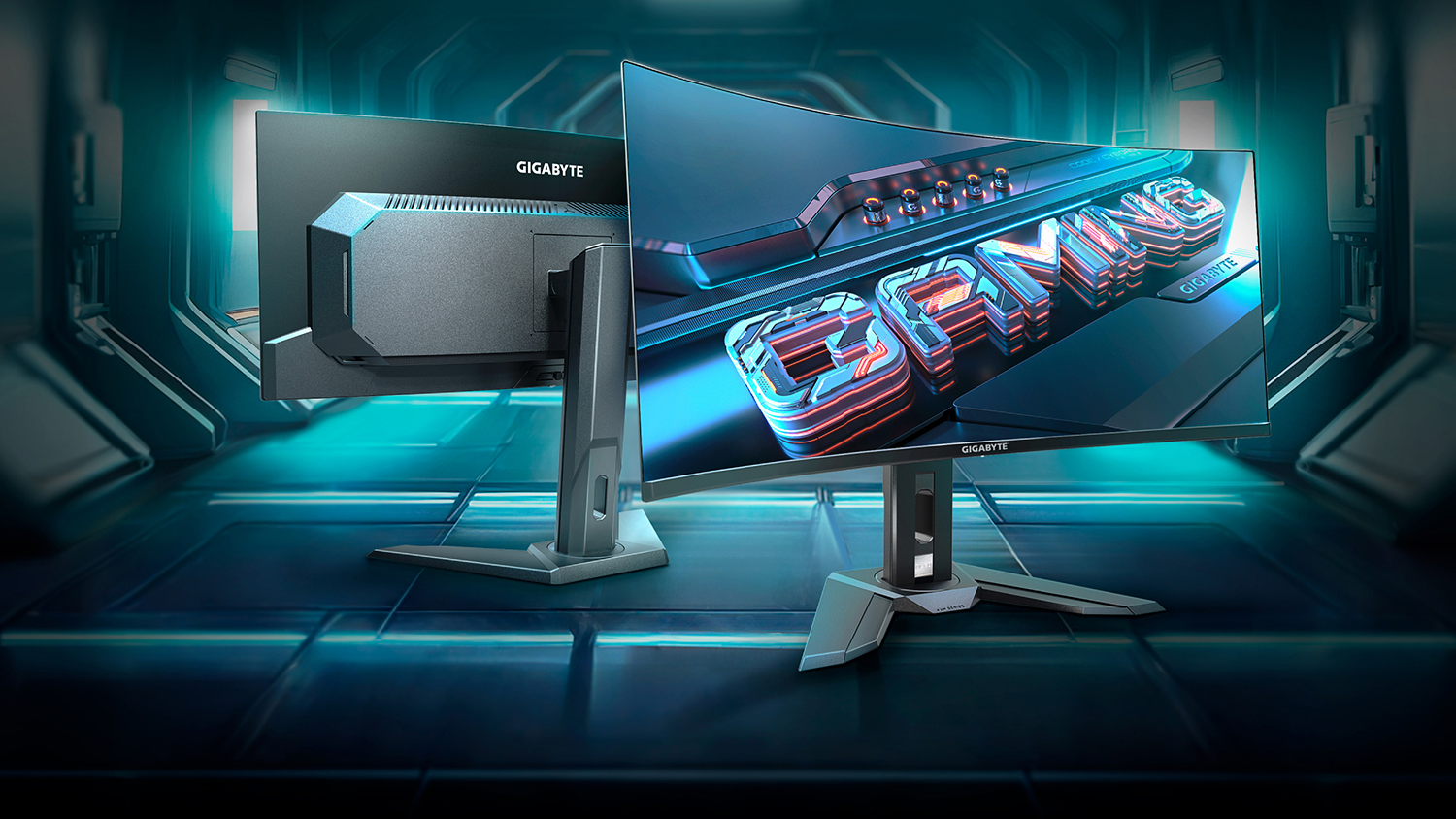 Herní grafika s monitorem Gigabyte MO34WQC