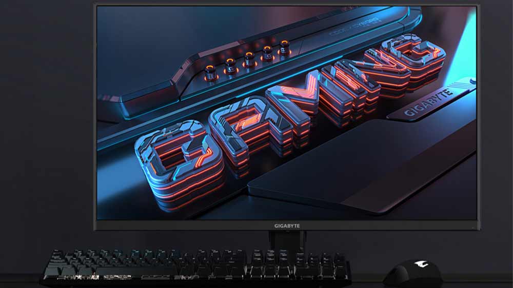 Klávesnice a myš s monitorem GIGABYTE GS27U_02