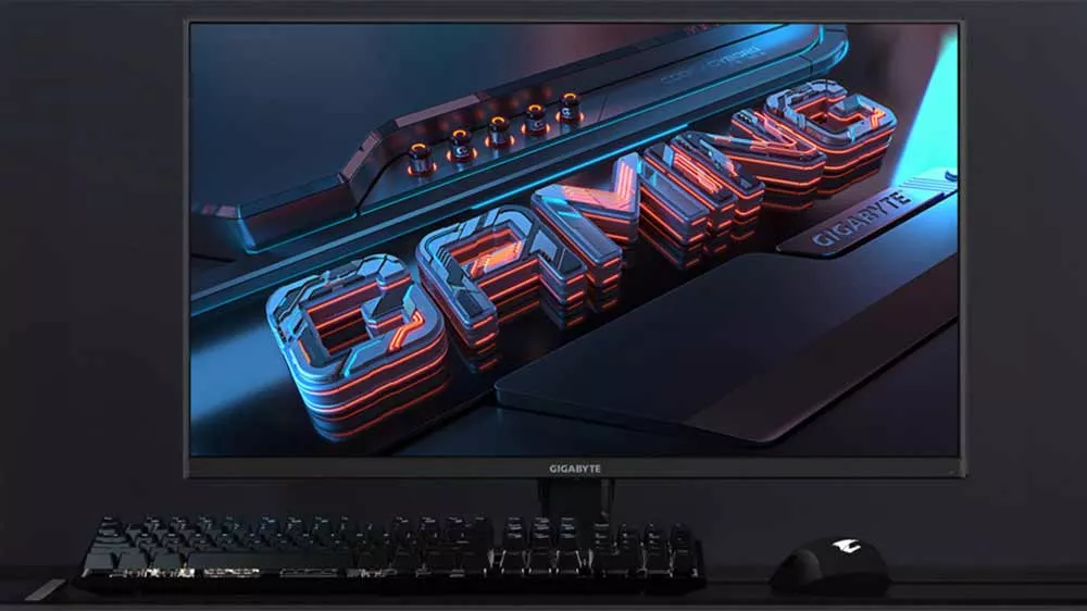 Kl&aacute;vesnice a my&scaron; s monitorem GIGABYTE GS27FA_02