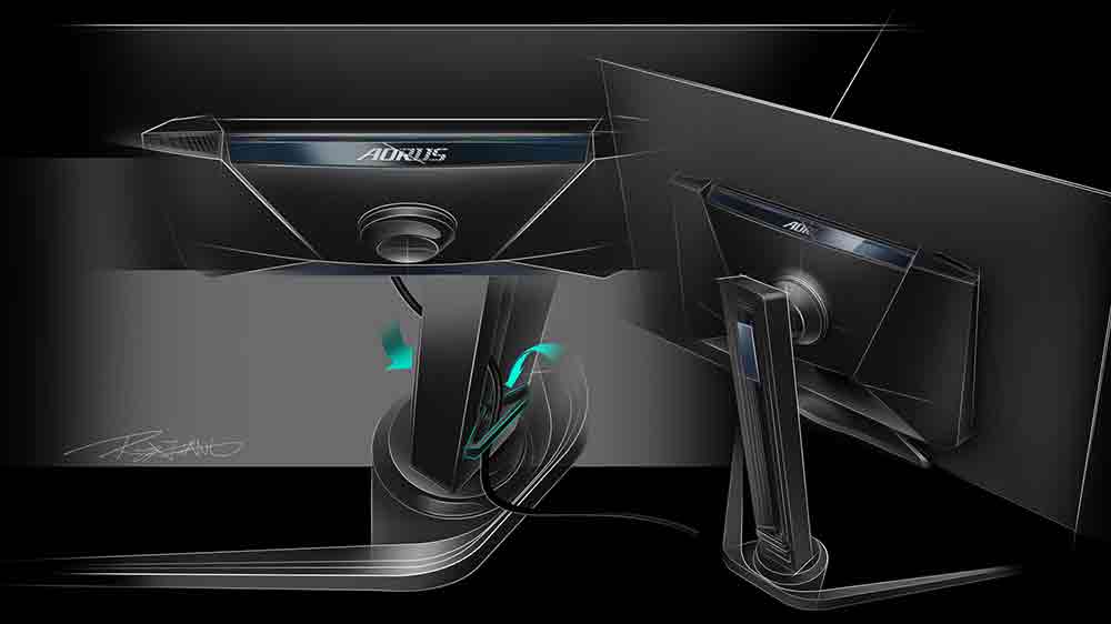 Možnosti nastavení herního monitoru GIGABYTE AORUS FO32U_06
