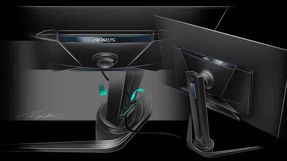 Možnosti nastavenia hern&eacute;ho monitora GIGABYTE AORUS FO32U_06