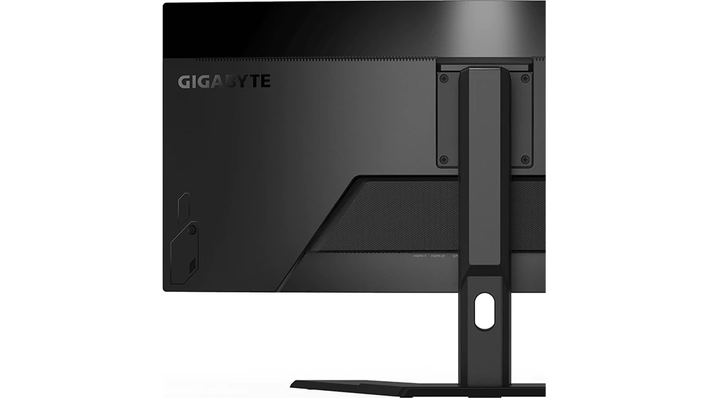 Detail zadnej strany monitora GIGABYTE