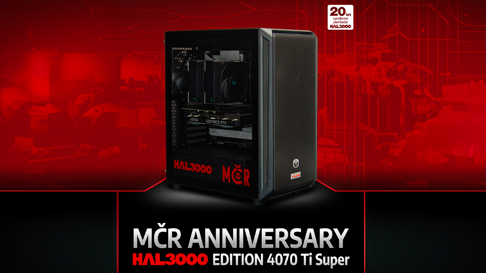 Stolní počítač HAL3000 MČR Anniversary Edition 4070 Ti Super