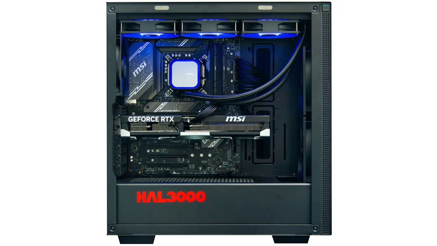 Poč&iacute;tač HAL3000 &ndash; pohled ze strany