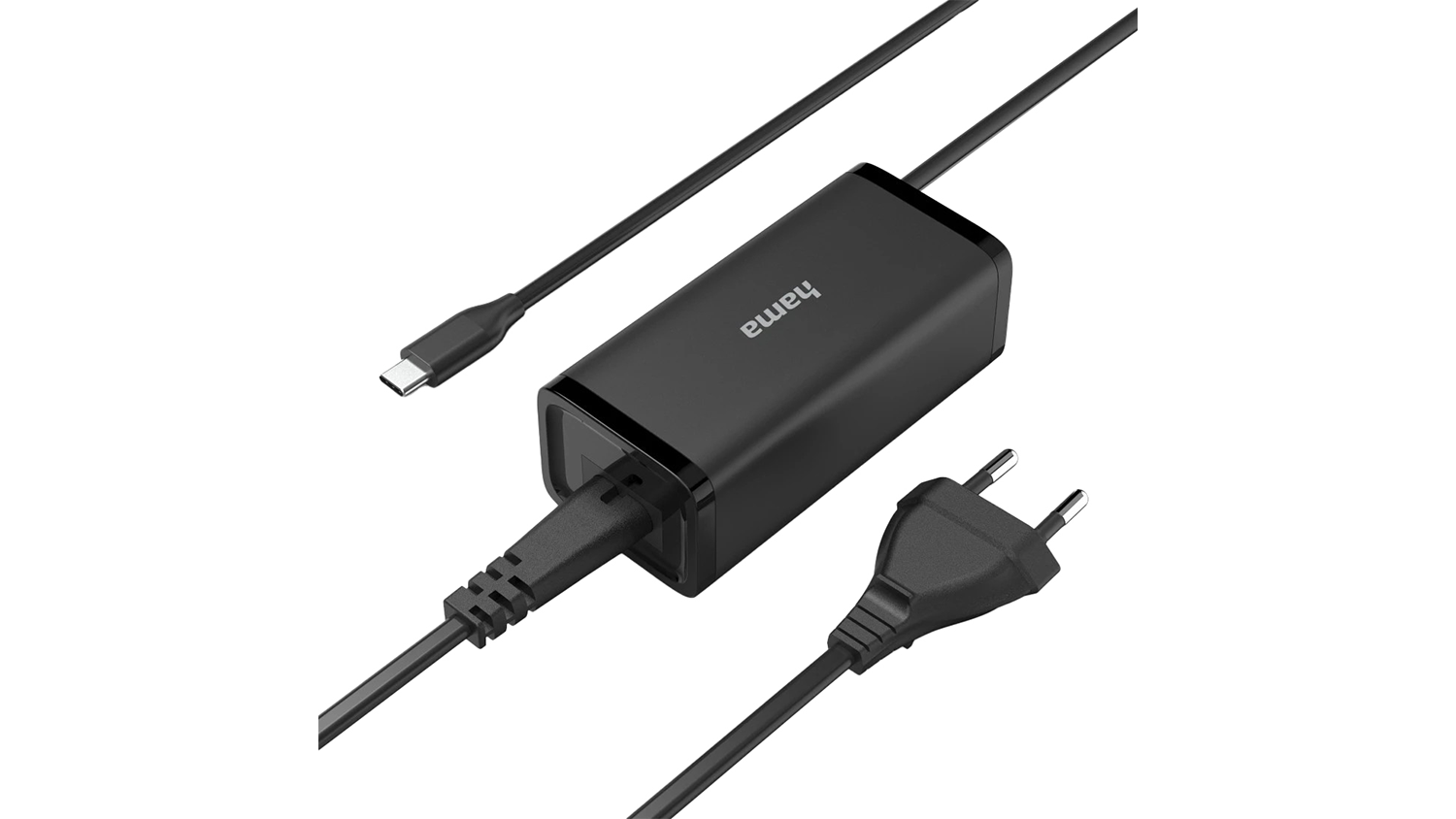 Nap&aacute;jac&iacute; adapt&eacute;r Hama USB-C Power Delivery GaN 100W