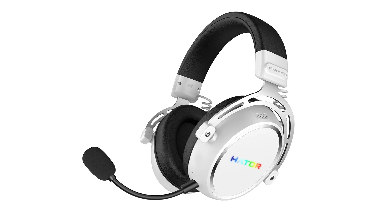 Bezdr&aacute;tov&yacute; hern&iacute; headset HATOR Hypergang 3 čern&yacute;