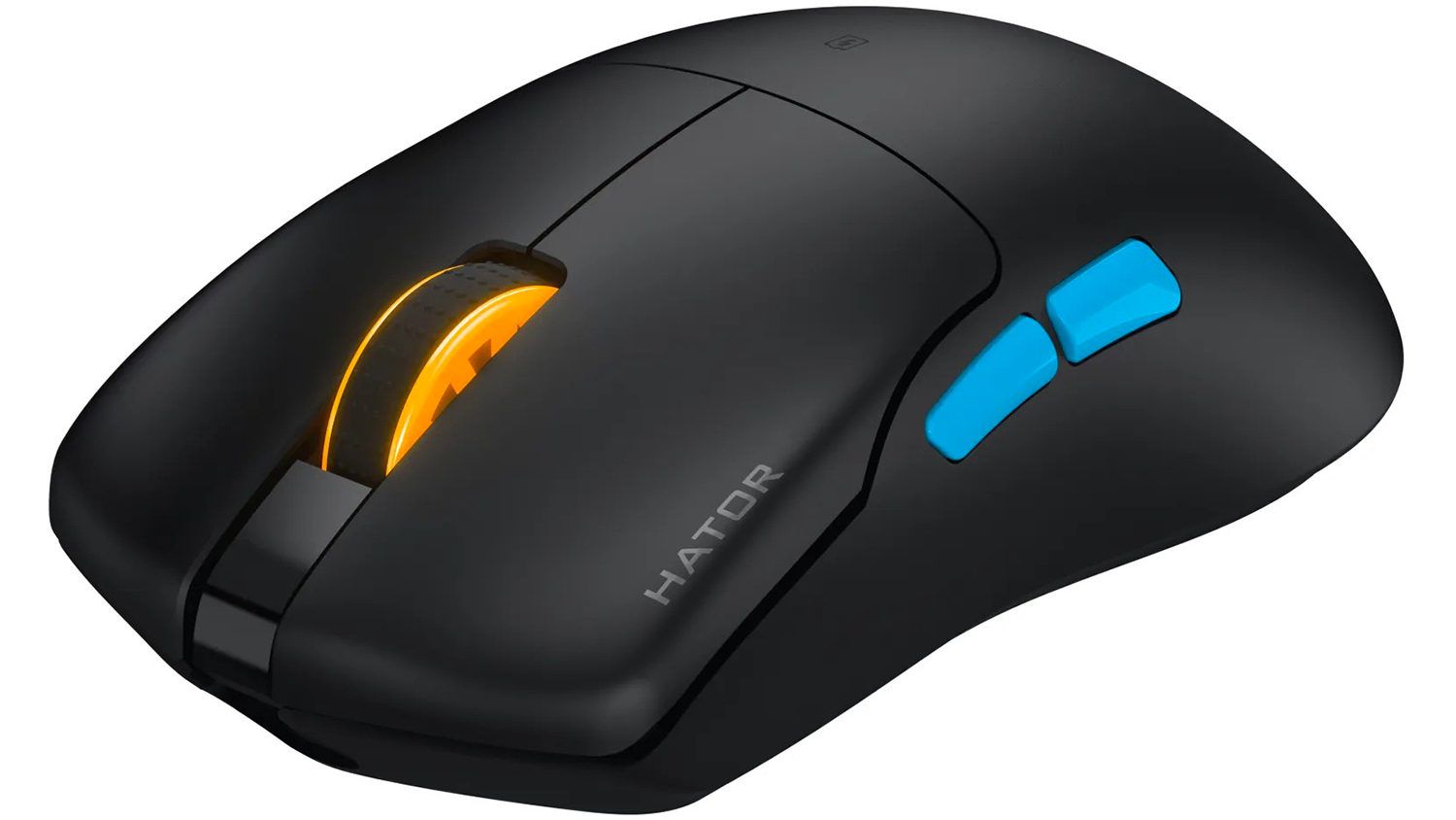 Herní myš Hator Pulsar 3 PRO Wireless Black pohled ze strany