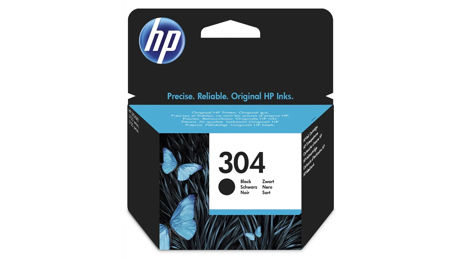 Tlačov&aacute; kazeta Original HP 304 čern&yacute;