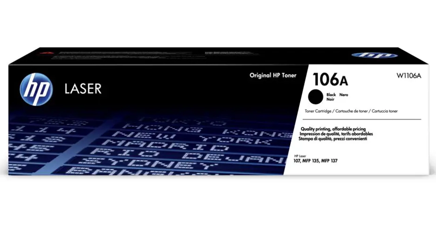 Toner HP 106A black krabička