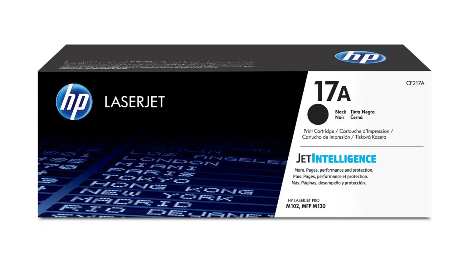 Toner HP LaserJet 17A čern&yacute; v karbici