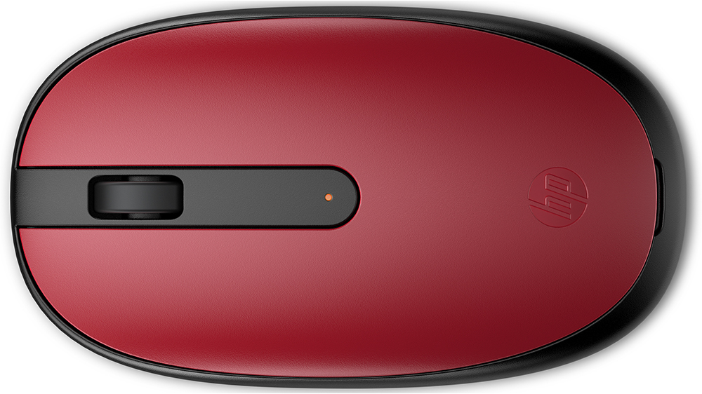 Myš HP 240 Bluetooth čierna v ruke používateľa demonštrujúca ergonomický tvar a pohodlné používanie