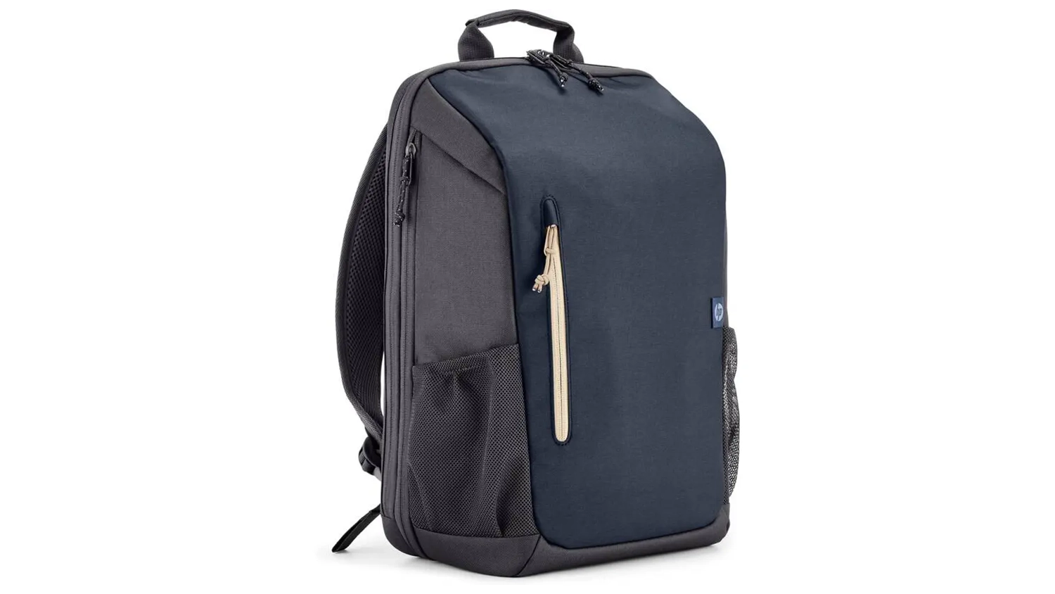Batoh pro notebook HP Travel 18L 15,6; tmavě modr&yacute; předn&iacute; &scaron;ikm&yacute; pohled