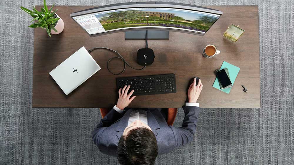 Monitor propojený s HP EliteBook 1040 G10_5